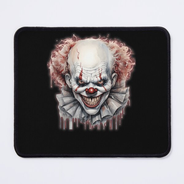 Item preview, Creepy Evil Clown Watercolor Horror Portrait designed and sold by JamesMRobins.