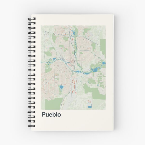 Artikelvorschau, Minimalistische Kartenkunst der Pueblo-Indianer entworfen und verkauft von MapsNerd.