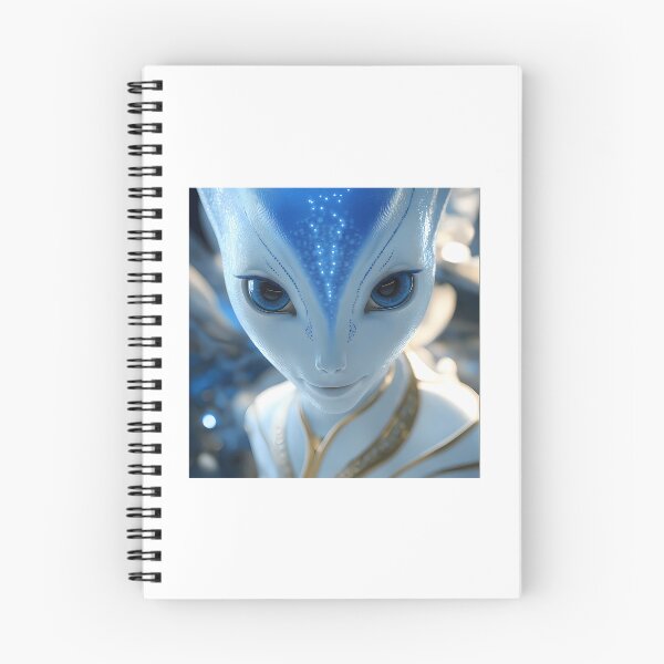 Item preview, Arcturian Goddess With Lovely Blue Color designed and sold by FinleyFamilyDes.