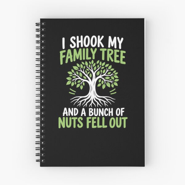 Item preview, I Shook My Family Tree And A Bunch Of Nuts Fell Out Family Humor Relatives Quote designed and sold by drawwiika+44.