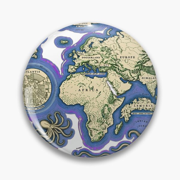 Item preview, This is the map they said never existed. A world map showing not just the known continents, but the ones erased from history. designed and sold by AncientUFO.