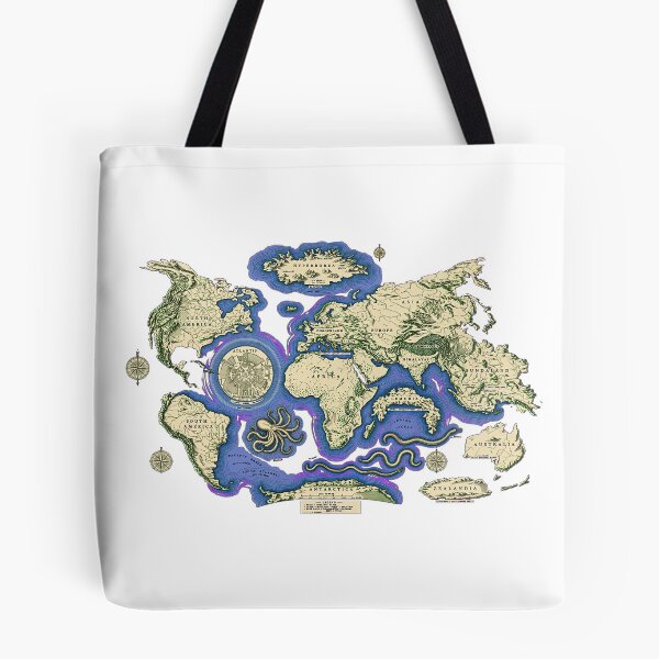 Item preview, This is the map they said never existed. A world map showing not just the known continents, but the ones erased from history. designed and sold by AncientUFO.