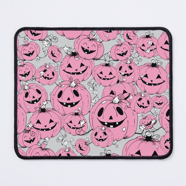 Item preview, Pink Halloween Laughing Pumpkins Spooky Season designed and sold by LauraCoxArt.