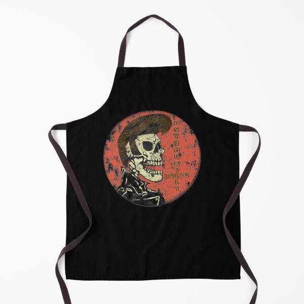 Item preview, Psychobilly Skeleton Rocker Vintage Badge designed and sold by JamesMRobins.