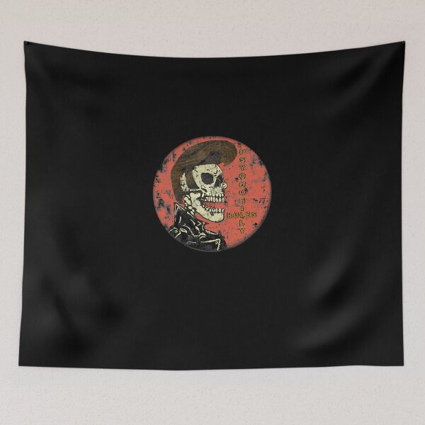 Item preview, Psychobilly Skeleton Rocker Vintage Badge designed and sold by JamesMRobins.