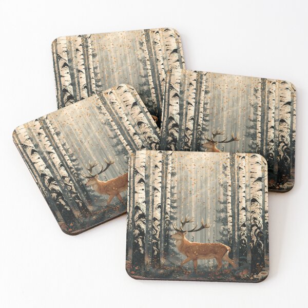 Item preview, The Birches – Dreamy Enchanted Forest Landscape designed and sold by Authentic-Merch.