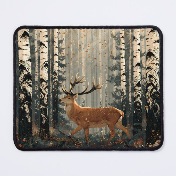 Item preview, The Birches – Dreamy Enchanted Forest Landscape designed and sold by Authentic-Merch.