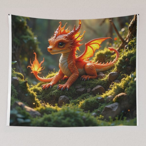 Item preview, Emberwing Hatchling - Fire Dragon  designed and sold by nhk999.