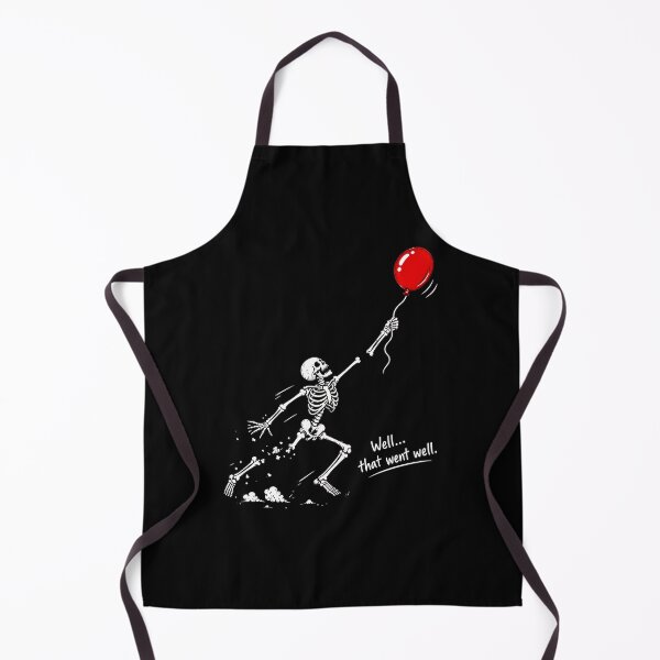 Item preview, Skeleton Lost Balloon Well That Went Well Funny Halloween designed and sold by Dmo3HarkoArt.
