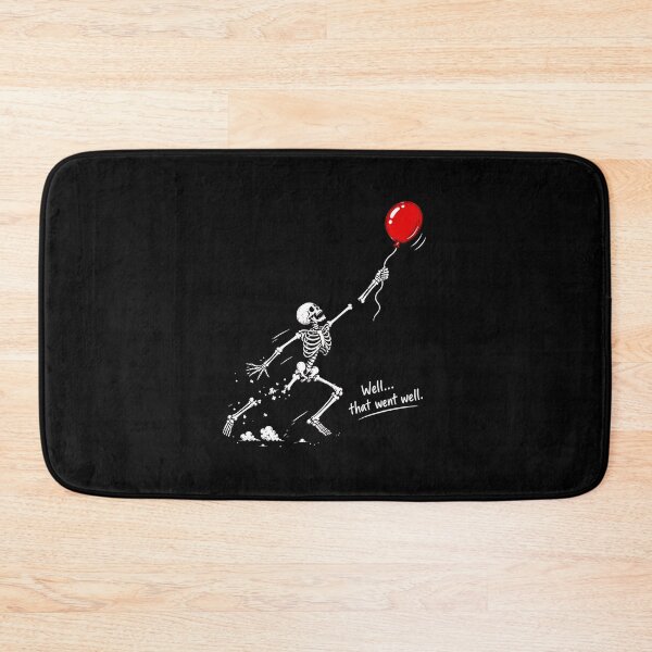 Item preview, Skeleton Lost Balloon Well That Went Well Funny Halloween designed and sold by Dmo3HarkoArt.