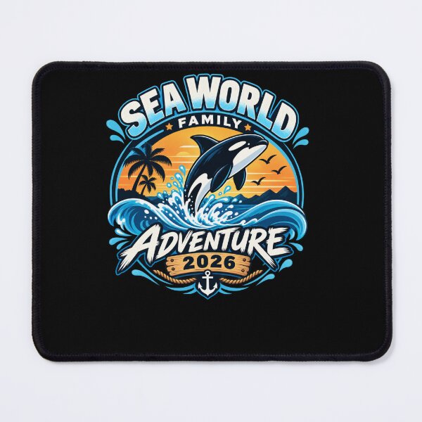 Item preview, Sea World Family Adventure 2026 Family Trip Marine Park Vacation designed and sold by drawwiika+44.