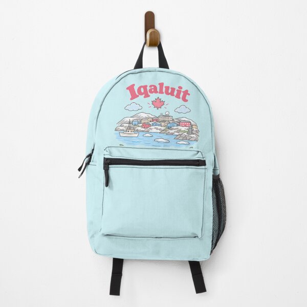 Item preview, Iqaluit Canada Cute Pink Kawaii City designed and sold by HowToCanadian.