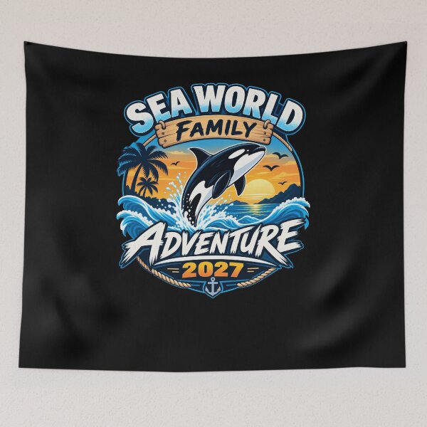 Item preview, Sea World Family Adventure 2027 Family Vacation Group Trip designed and sold by drawwiika+44.