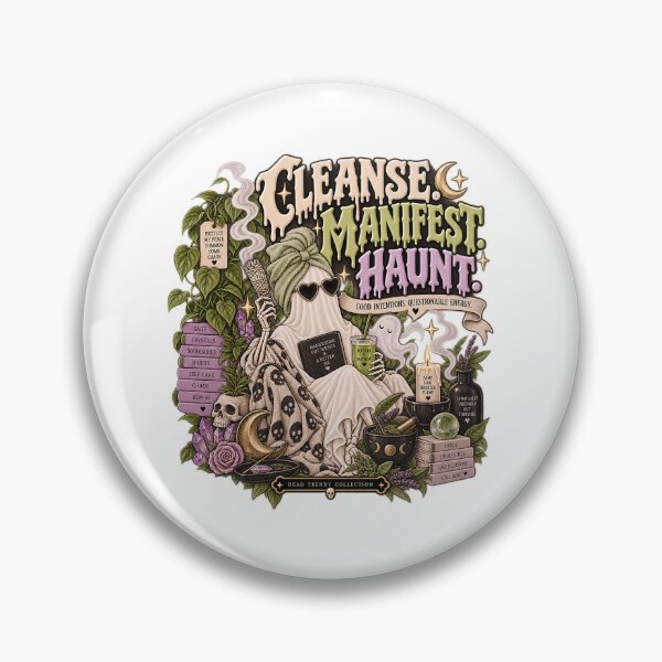 Item preview, ⚡Dead Trendy Collection⚡- Cleanse, Manifest, Haunt designed and sold by WheelieGdArt.