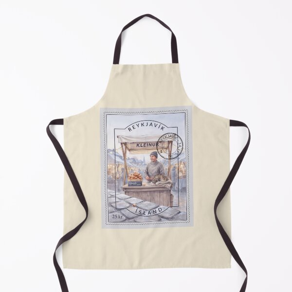 Item preview, Reykjavik Kleinur Market Stall — Icelandic Pastry Art designed and sold by stickercuffs.