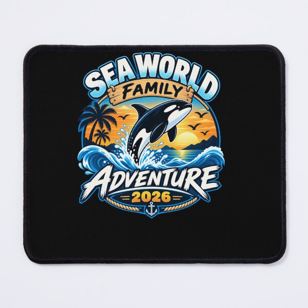 Item preview, SeaWorld Family Adventure 2026 Theme Park Family Vacation Matching Group Travel designed and sold by drawwiika+44.