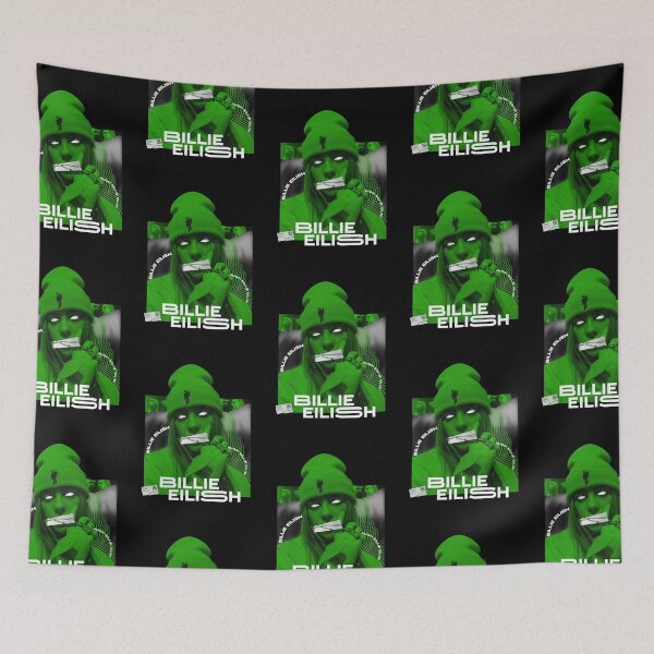 Item preview, Billie Eilish Neon Green Acid Graphic designed and sold by Coolshopsea.