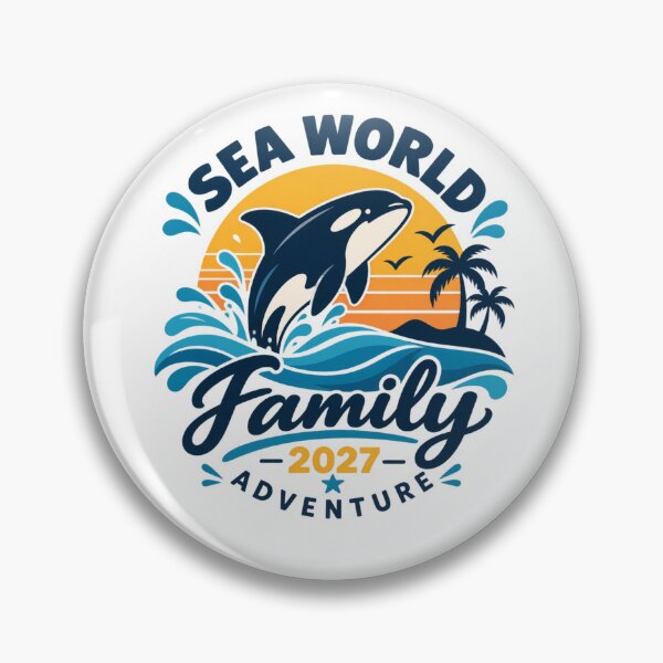 Item preview, Sea World Family 2027 Adventure Family Vacation Trip Marine Park Killer Whale designed and sold by drawwiika+44.