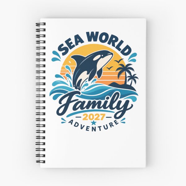 Item preview, Sea World Family 2027 Adventure Family Vacation Trip Marine Park Killer Whale designed and sold by drawwiika+44.