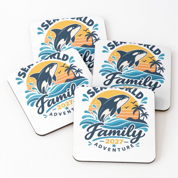 Item preview, Sea World Family 2027 Adventure Family Vacation Trip Marine Park Killer Whale designed and sold by drawwiika+44.