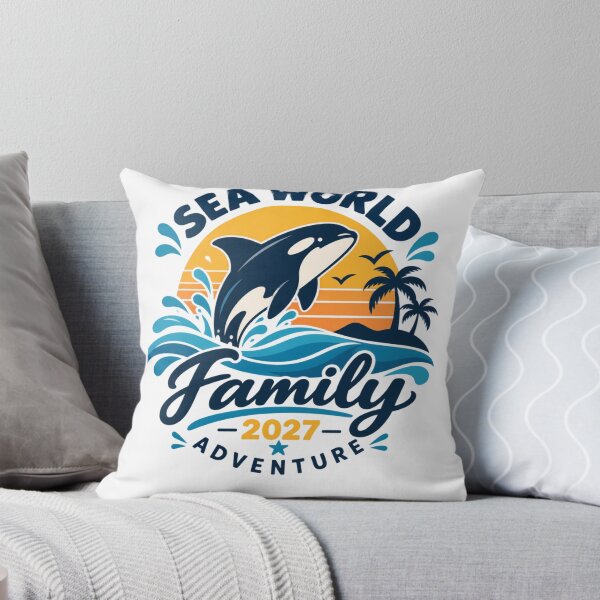 Item preview, Sea World Family 2027 Adventure Family Vacation Trip Marine Park Killer Whale designed and sold by drawwiika+44.