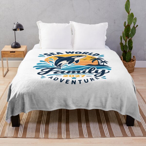 Item preview, Sea World Family 2027 Adventure Family Vacation Trip Marine Park Killer Whale designed and sold by drawwiika+44.