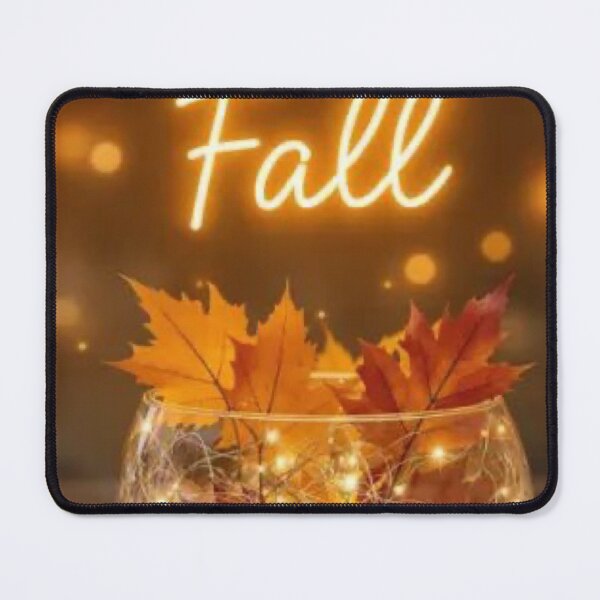Item preview, Hello Fall Neon Sign Maple Leaves in Glass Bowl — Cozy Autumn Glow Art designed and sold by LYAN-STORE.