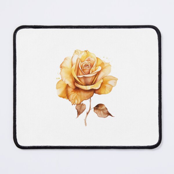 Item preview, Golden Rose | Elegant Floral Aesthetic Art designed and sold by Mandayartstudio.