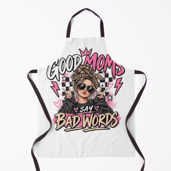 Item preview, Good Moms Say Bad Words Funny Sarcastic Mom Life designed and sold by drawwiika+44.