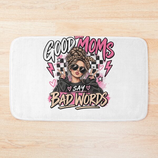 Item preview, Good Moms Say Bad Words Funny Sarcastic Mom Life designed and sold by drawwiika+44.