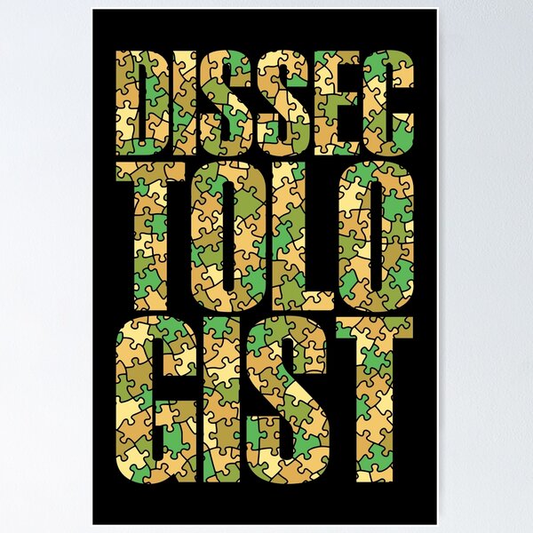 Item preview, Dissectologist Jigsaw Puzzle Lover Funny Puzzling Pieces designed and sold by GrandeDuc.
