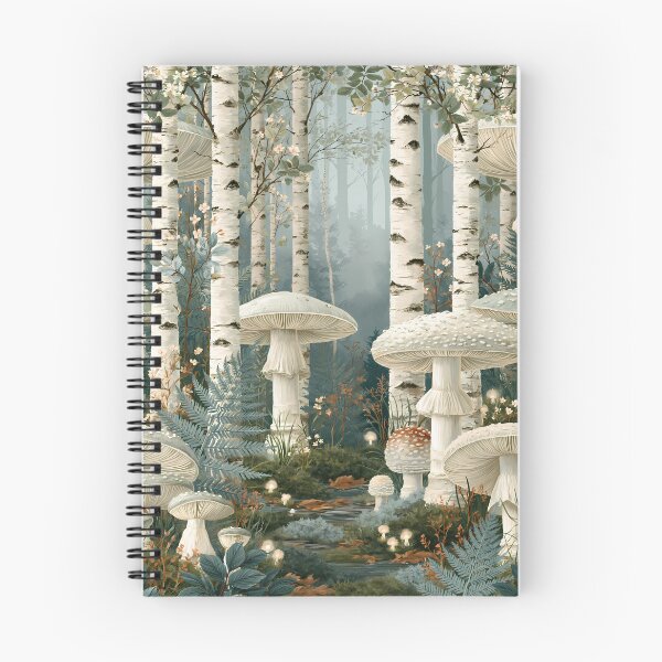 Item preview, The Birches – Autumn Birch Forest Landscape designed and sold by Authentic-Merch.