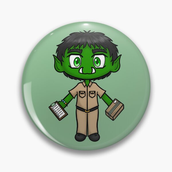 Item preview, Torg the Orc - Delivery from the Orc by Reina Frost - Monsters of Crossgate designed and sold by ClarissaDoodles.