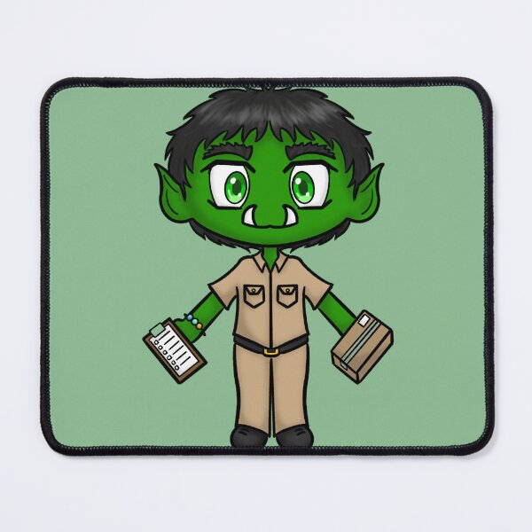 Item preview, Torg the Orc - Delivery from the Orc by Reina Frost - Monsters of Crossgate designed and sold by ClarissaDoodles.