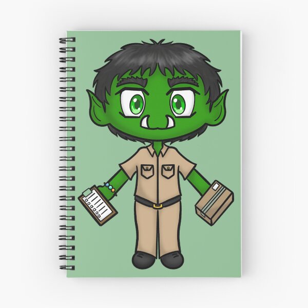 Item preview, Torg the Orc - Delivery from the Orc by Reina Frost - Monsters of Crossgate designed and sold by ClarissaDoodles.