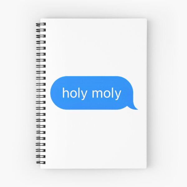 Item preview, Holy Moly Text Message designed and sold by PrettiPrintts.