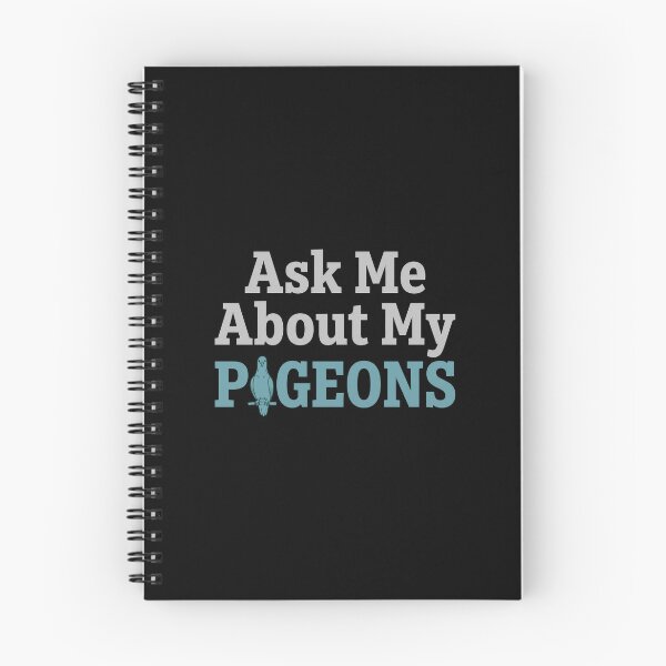 Item preview, Ask Me About My Pigeons Funny Typography designed and sold by Sekla-Studio.