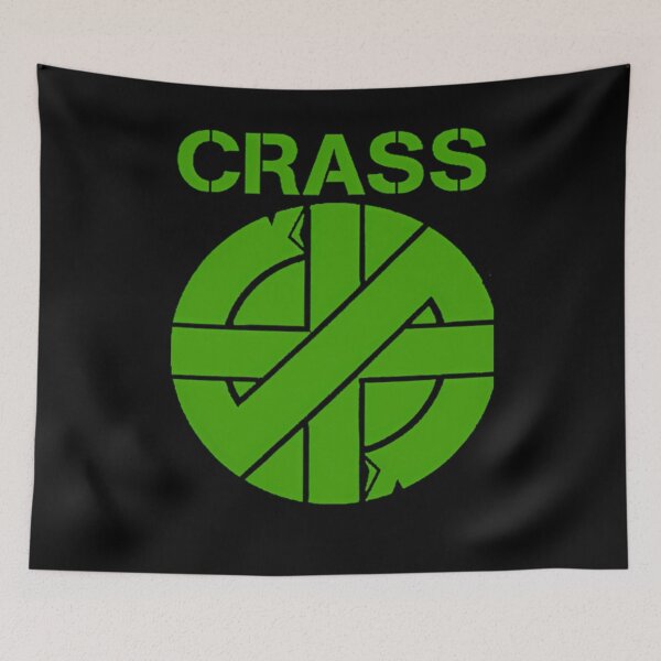 Item preview, Crass Rock Band Logo designed and sold by Soykot.