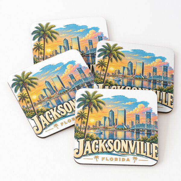 Item preview, Vintage Jacksonville Florida Travel Souvenir Landmark Gift designed and sold by MichaeIRellov.