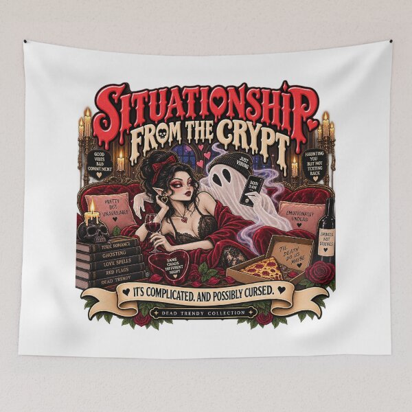 Item preview, ⚡Dead Trendy Collection⚡- Situationship From The Crypt designed and sold by WheelieGdArt.