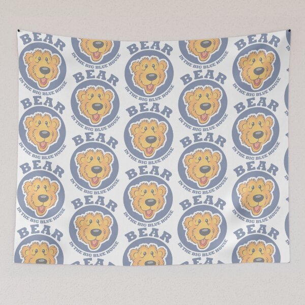 Item preview, Bearr In The Big Bluee Housee designed and sold by IttieBitties.