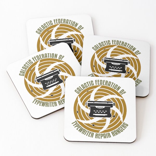 Item preview, Galactic Federation Of Typewriter Repair Rangers designed and sold by FinleyFamilyDes.