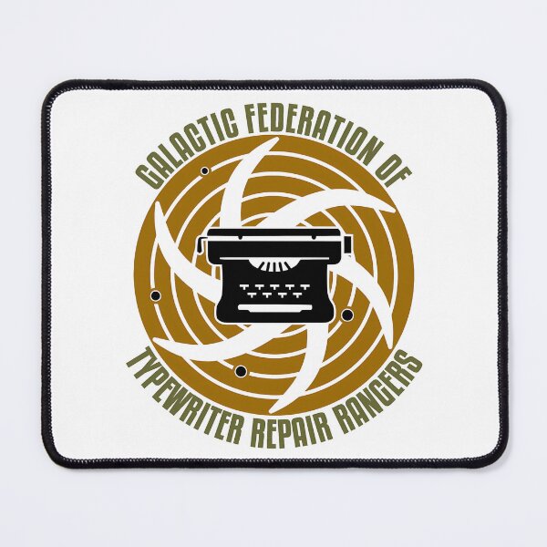 Item preview, Galactic Federation Of Typewriter Repair Rangers designed and sold by FinleyFamilyDes.