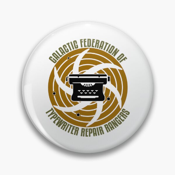 Item preview, Galactic Federation Of Typewriter Repair Rangers designed and sold by FinleyFamilyDes.