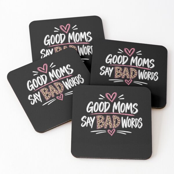 Item preview, Good Moms Say Bad Words Funny Mom Parenting Humor designed and sold by drawwiika+44.
