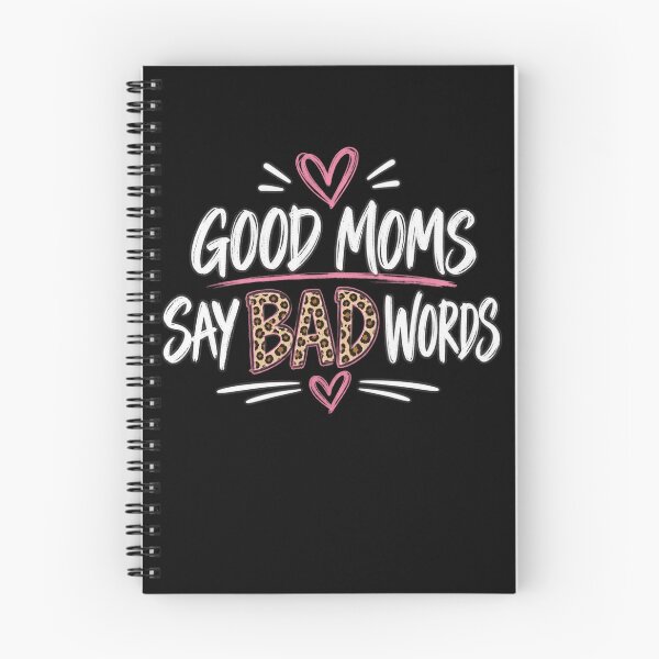 Item preview, Good Moms Say Bad Words Funny Mom Parenting Humor designed and sold by drawwiika+44.