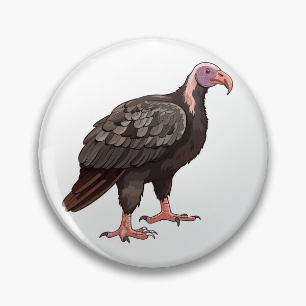 Item preview, Majestic Vulture Bird Wildlife Illustration designed and sold by New-School-Wave.