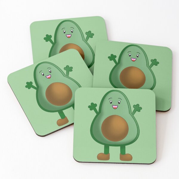 Item preview, Happy Avocado Guy designed and sold by ClarissaDoodles.