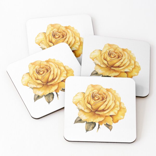 Item preview, Golden Rose | Elegant Floral Aesthetic Art designed and sold by Mandayartstudio.