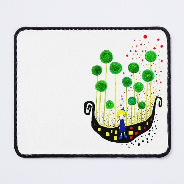 Item preview, A Holiday in a Magical World with Green Trees designed and sold by pon-pon-55.
